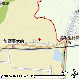 兵庫県姫路市的形町的形16周辺の地図