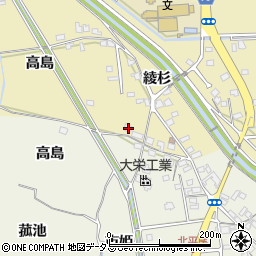 京都府木津川市山城町綺田綾杉25周辺の地図