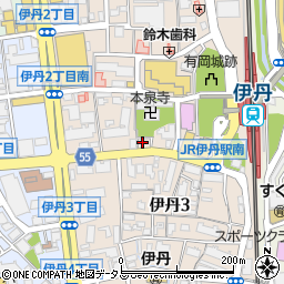 宗教法人本泉寺周辺の地図