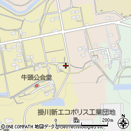 静岡県掛川市逆川882周辺の地図