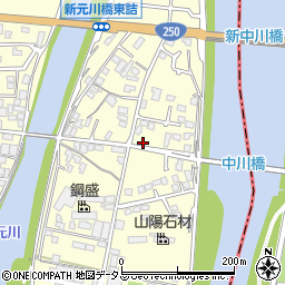 兵庫県たつの市御津町苅屋1308周辺の地図