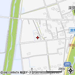 静岡県袋井市深見2232周辺の地図