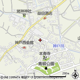 静岡県榛原郡吉田町神戸3977周辺の地図