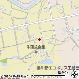 静岡県掛川市逆川848周辺の地図