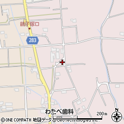 静岡県磐田市大久保689-1周辺の地図