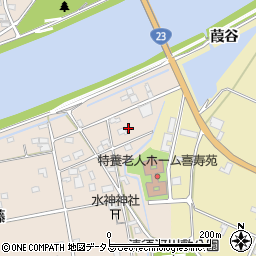 愛知県豊橋市前芝町加藤14周辺の地図