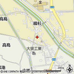 京都府木津川市山城町綺田綾杉9周辺の地図