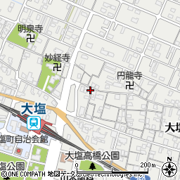 兵庫県姫路市大塩町496周辺の地図