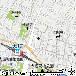 兵庫県姫路市大塩町494周辺の地図