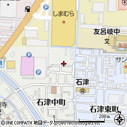 大阪府寝屋川市石津中町24周辺の地図