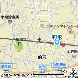 兵庫県姫路市的形町的形1738周辺の地図