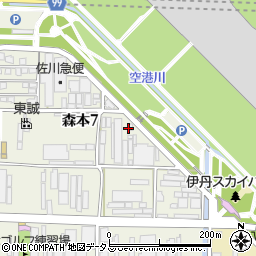 仁川運輸株式会社周辺の地図