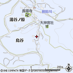 京都府相楽郡和束町撰原鳥谷周辺の地図