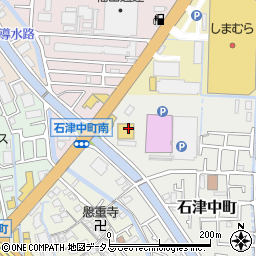 ＹＡＺ　寝屋川店周辺の地図