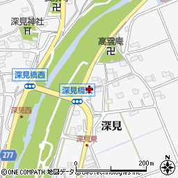 静岡県袋井市深見1024周辺の地図