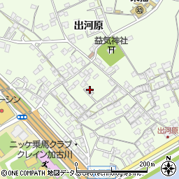 兵庫県加古川市東神吉町出河原351周辺の地図