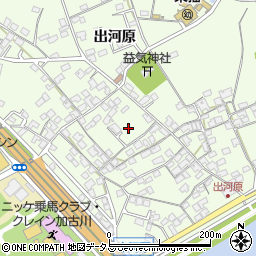 兵庫県加古川市東神吉町出河原353周辺の地図