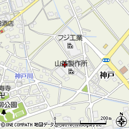静岡県榛原郡吉田町神戸2851周辺の地図