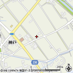 静岡県榛原郡吉田町神戸2701周辺の地図