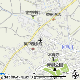 静岡県榛原郡吉田町神戸3963-1周辺の地図