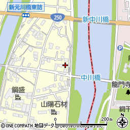 兵庫県たつの市御津町苅屋1284周辺の地図