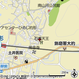 兵庫県姫路市的形町的形238周辺の地図