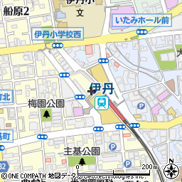 株式会社いかりスーパーマーケット　阪急伊丹店周辺の地図