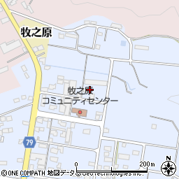 静岡県牧之原市布引原272周辺の地図