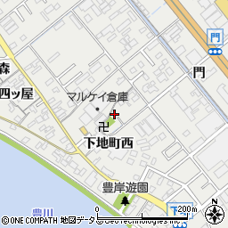 愛知県豊橋市下地町門123周辺の地図