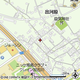 兵庫県加古川市東神吉町出河原375周辺の地図