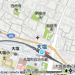 兵庫県姫路市大塩町305周辺の地図