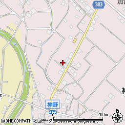 神戸新聞　神野販売所周辺の地図