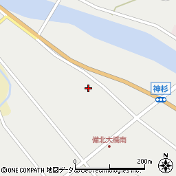 広島県三次市江田川之内町555周辺の地図