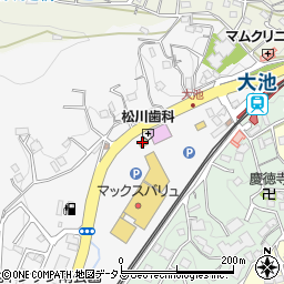 兵庫県神戸市北区山田町上谷上古々山周辺の地図