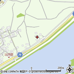 兵庫県加古川市東神吉町出河原233周辺の地図