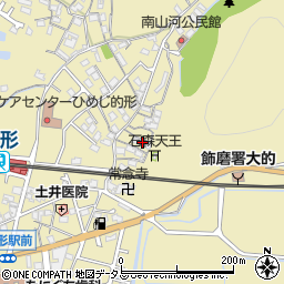 兵庫県姫路市的形町的形237周辺の地図
