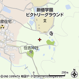 大阪府交野市寺周辺の地図