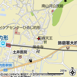 兵庫県姫路市的形町的形234周辺の地図