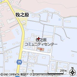 静岡県牧之原市布引原265周辺の地図