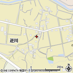 静岡県掛川市逆川638周辺の地図