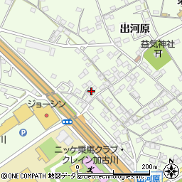 兵庫県加古川市東神吉町出河原490周辺の地図