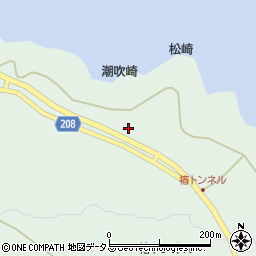 東京都大島町泉津道下326周辺の地図