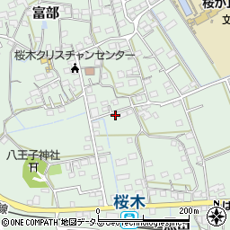 静岡県掛川市富部631-1周辺の地図