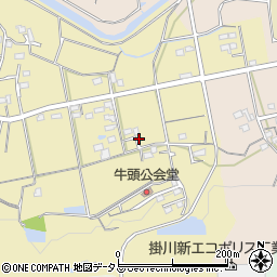 静岡県掛川市逆川826周辺の地図