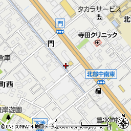 愛知県豊橋市下地町門51周辺の地図