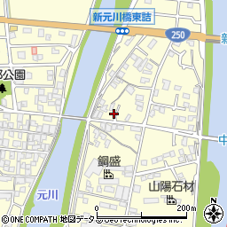 兵庫県たつの市御津町苅屋1314周辺の地図