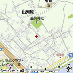 兵庫県加古川市東神吉町出河原358周辺の地図