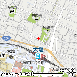 兵庫県姫路市大塩町345周辺の地図