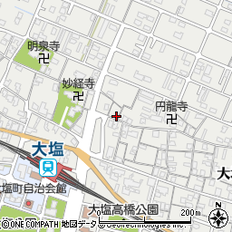 兵庫県姫路市大塩町419周辺の地図