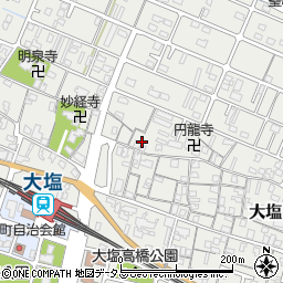 兵庫県姫路市大塩町416周辺の地図